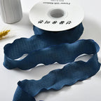4CM 9 Meters/Roll Wrinkled Lace Edge Ribbons