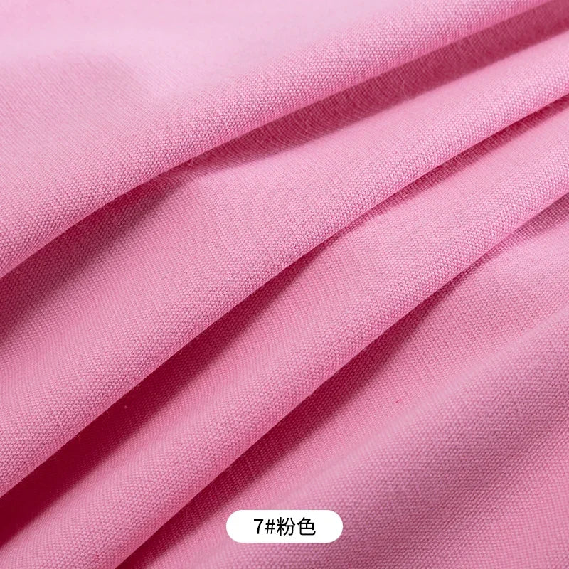 100% Cotton Canvas Fabric Plain