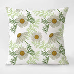 Throw pillow cover floral pattern