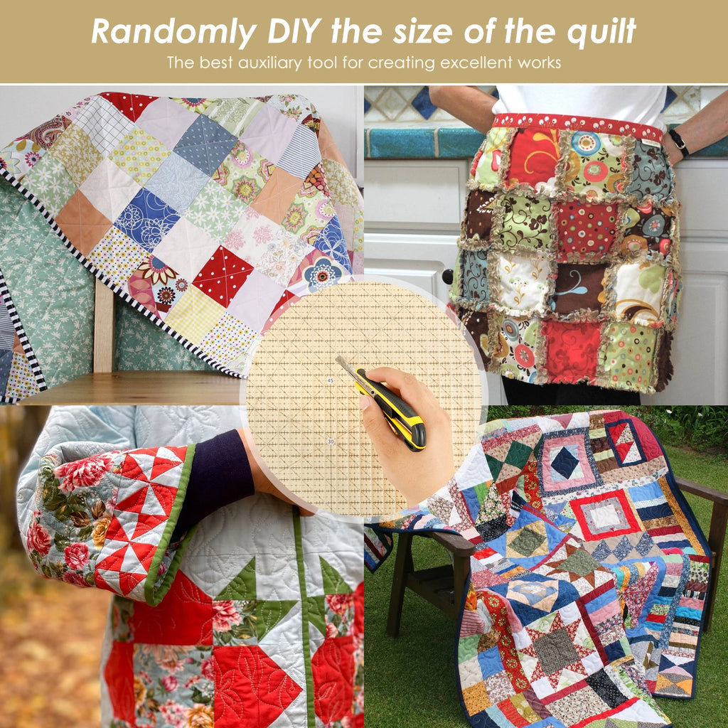Quilting Ruler 12 x 12 Inches Clear Acrylic Quilting Template