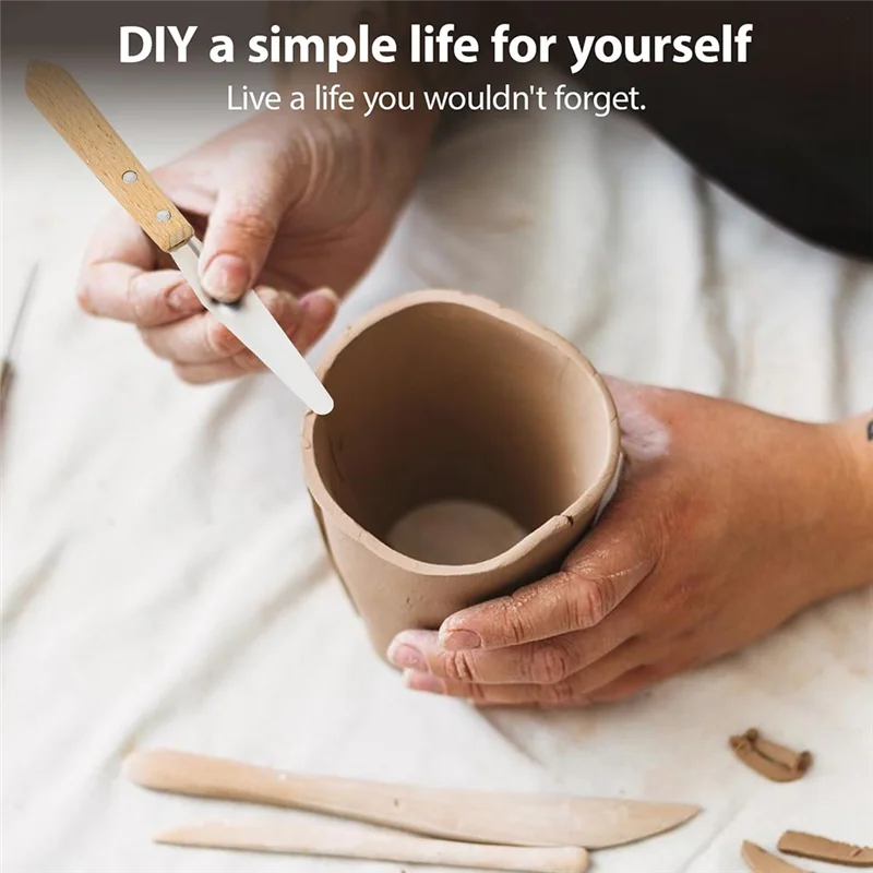 Pottery Tools Set 57 PCS For Clay Carving