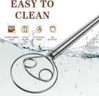 Stainless Steel Danish Dough Whisk