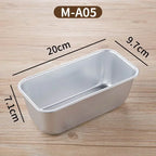 1Pc Square Box Mold Baking Tool Aluminum Alloy Non-Stick
