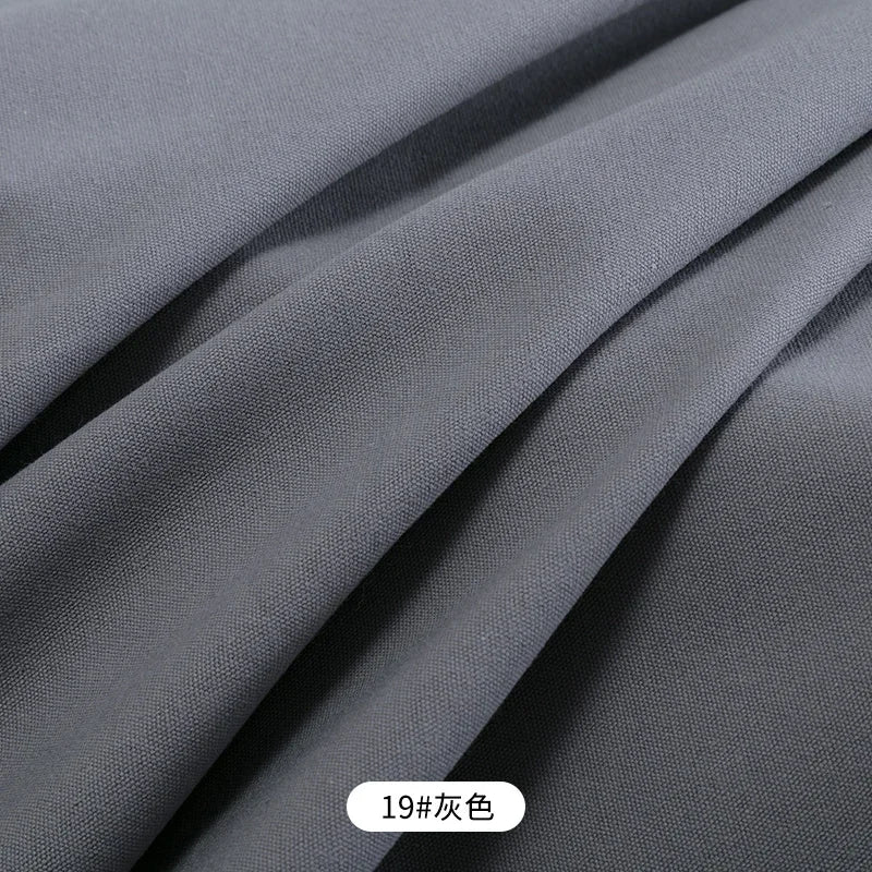 100% Cotton Canvas Fabric Plain