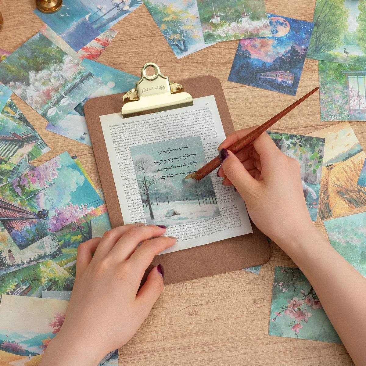 200 sheets themed patterned paper