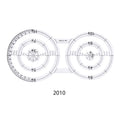 Acrylic Patchwork Ruler and Template Inches Quilting Tools