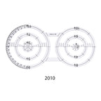 Acrylic Patchwork Ruler and Template Inches Quilting Tools