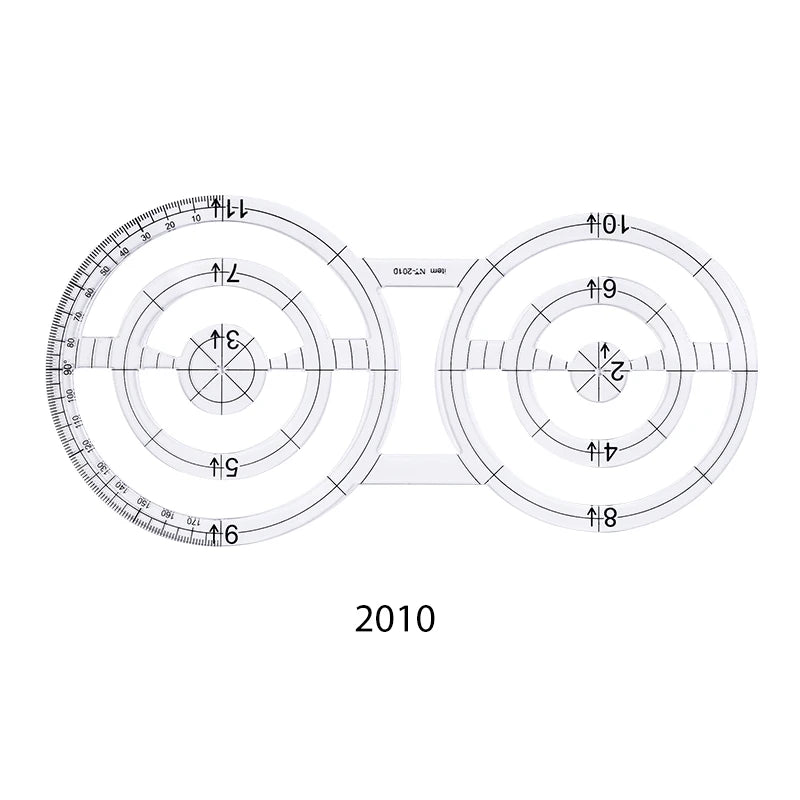 Acrylic Patchwork Ruler and Template Inches Quilting Tools