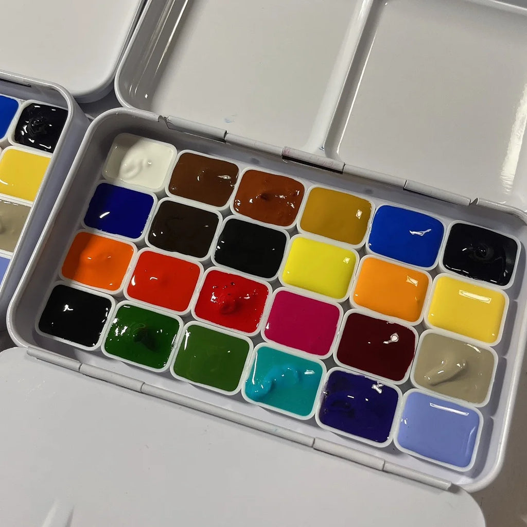 France SENNELIER artist watercolor paint 24/36/99