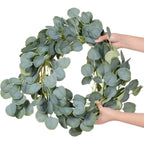 210cm Green Eucalyptus Flower Wreath