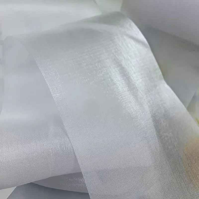 25 Yards 8CM Bright Smooth Yarn Ribbons