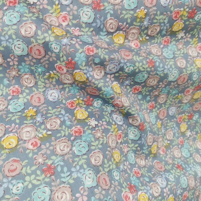 Rose Printed Cotton Fabrics by the Meter