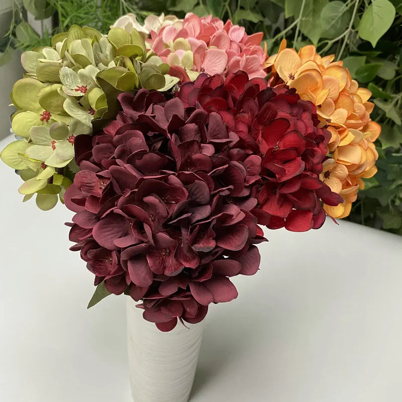 Artificial Hydrangea Wreath Wedding Flowers