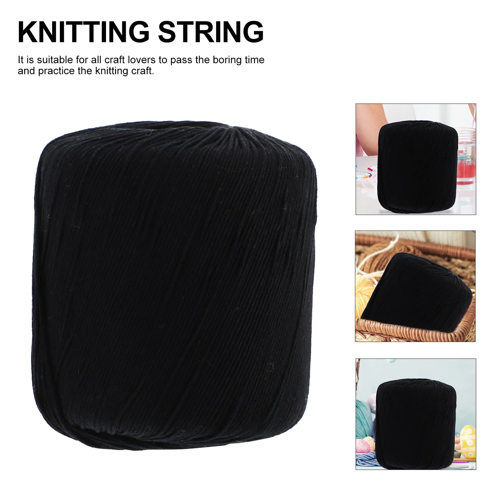 Jute Twine Wool Yarn Cotton Knitting Thread