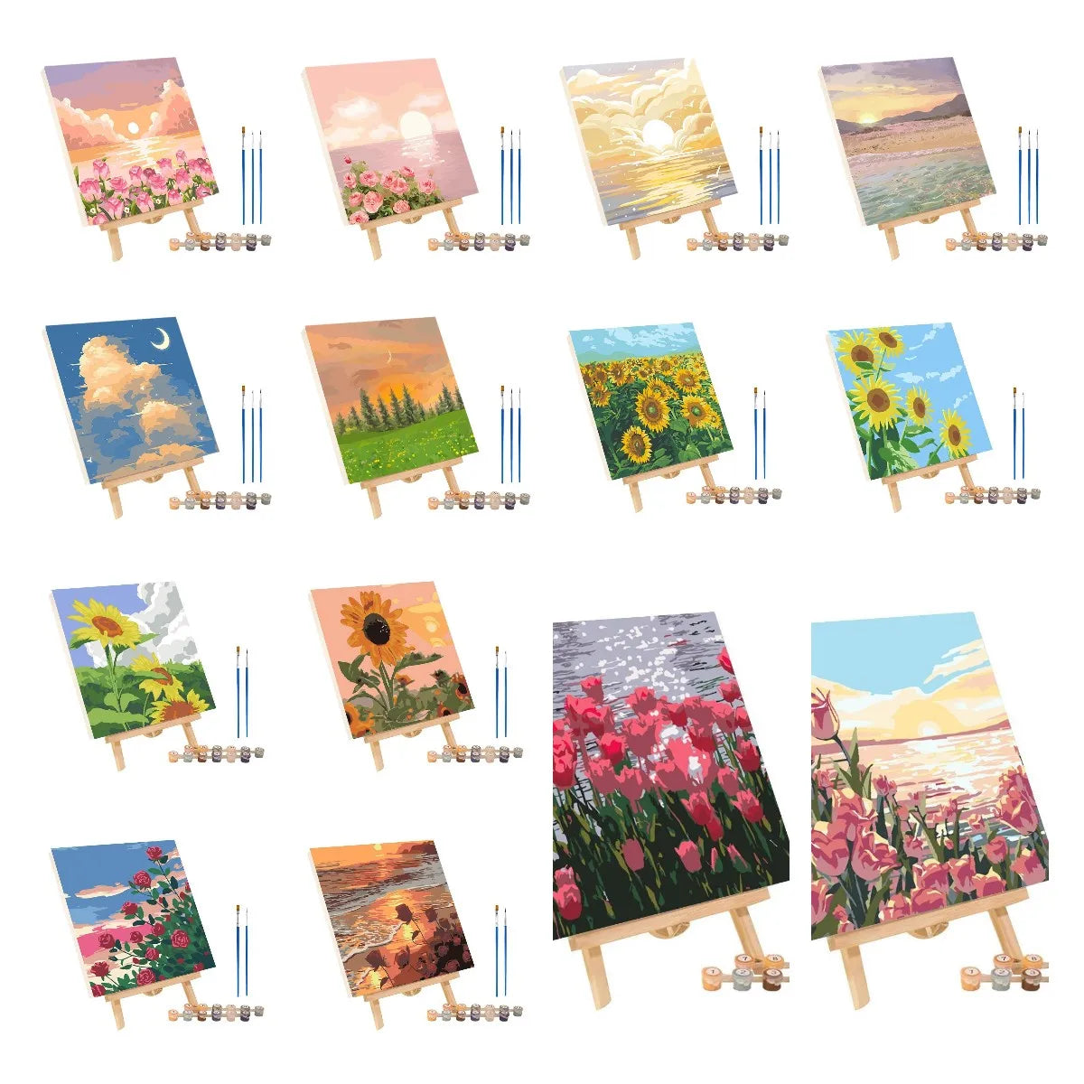Frame Painting By Numbers Kits