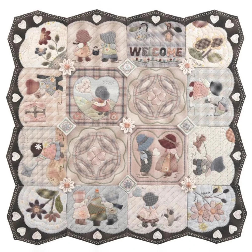 Quilting Templates Cute Girls And Boys Pattern