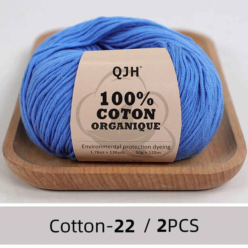 100% Organic Cotton Yarn