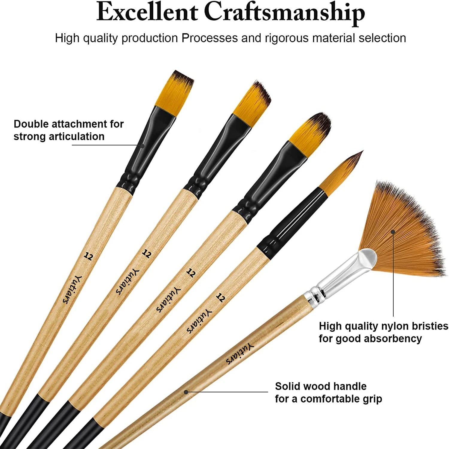 28/32 Pieces Paint Brush Set