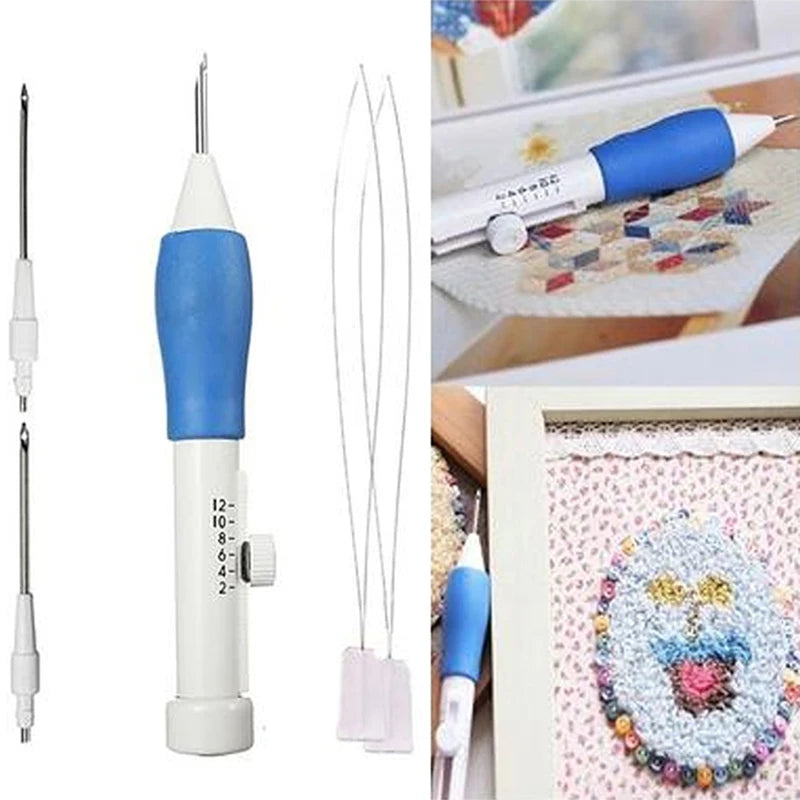 Embroidery Punch Needle Kit Stitching Tool Set