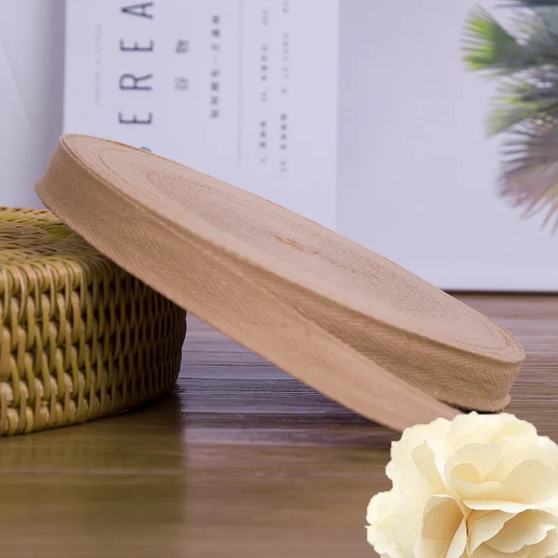 10mm/15mm/20mm 100% Cotton Ribbon