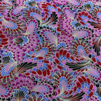 Japanese Style Kimono Bronzed Cotton Fabric