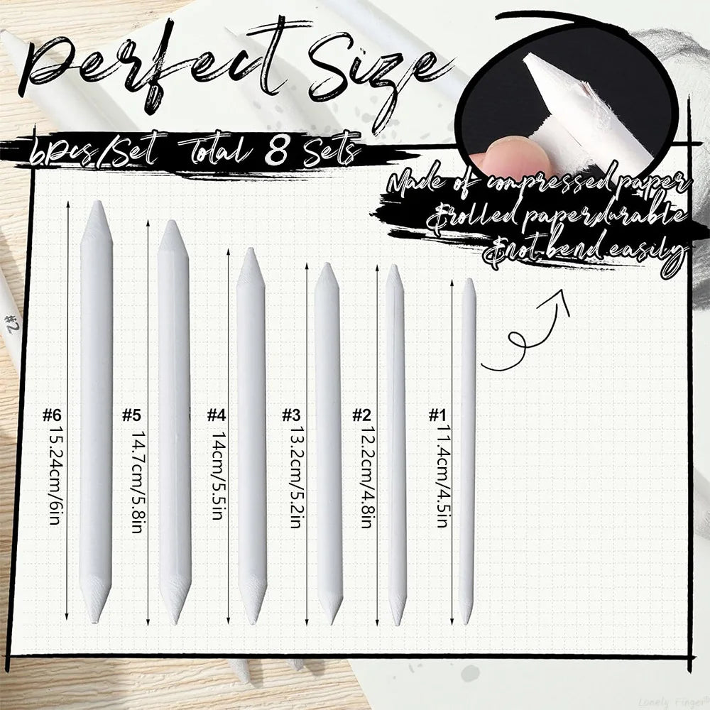 Paper Art Blending Stumps