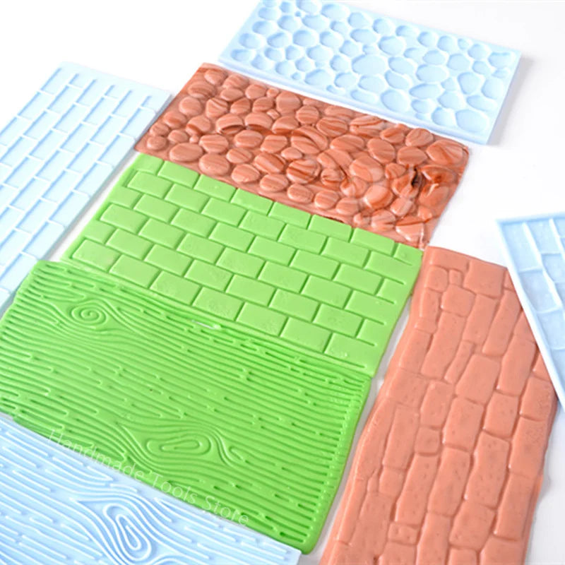 Pottery Texture Sculpture Plastic Bark Pebbles Walls Flowers