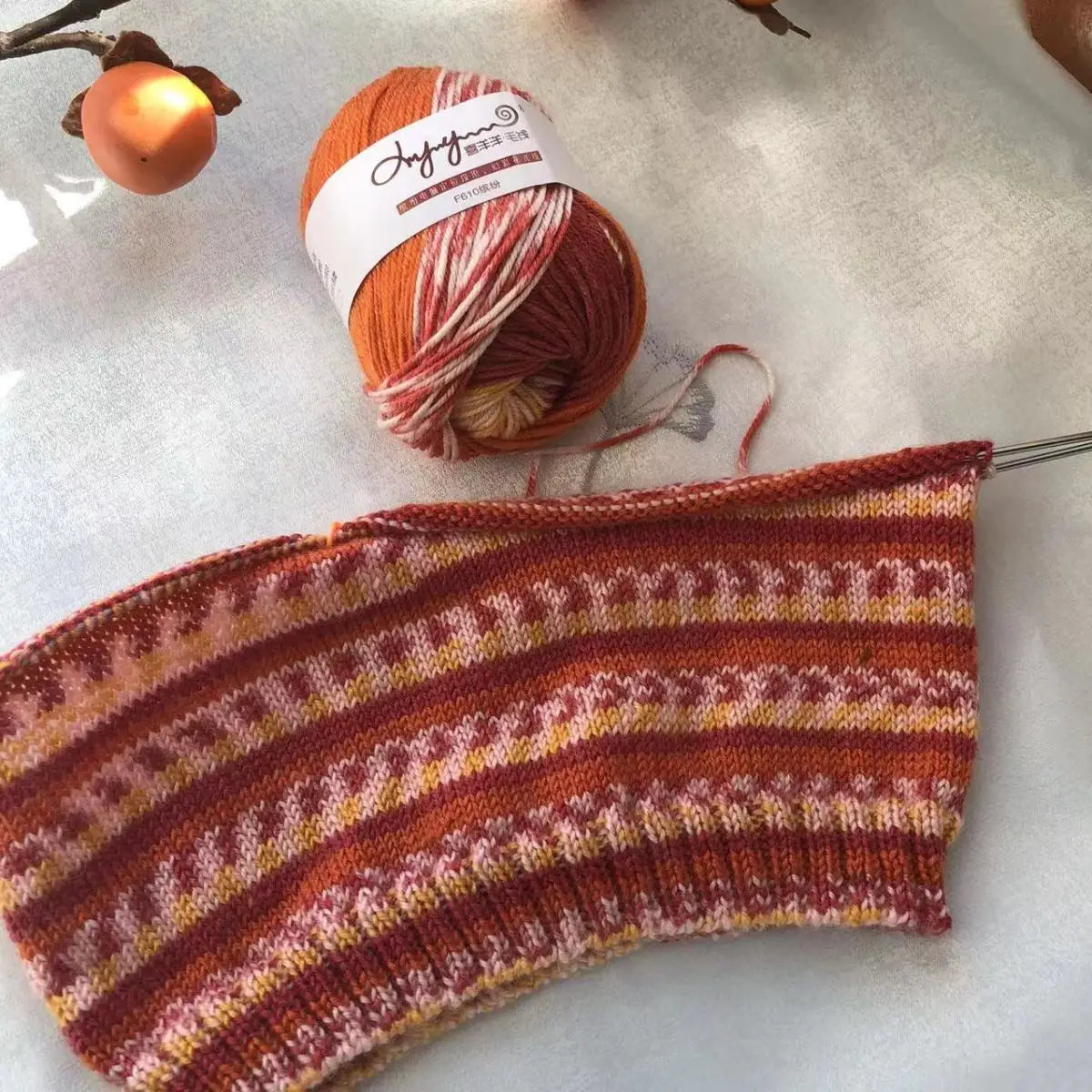 100% Cotton Handwoven Medium and Fine Dyed Yarn