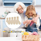 Knitting 5PCS Crochet Sturdy Sock Knitting Molds