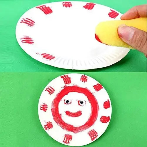 12pcs Round Synthetic Artist Sponges