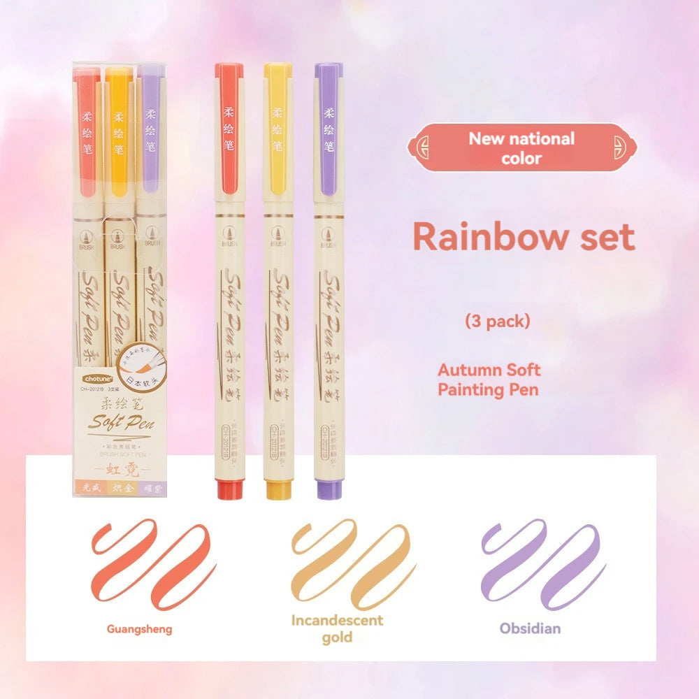 24/3 Color Vintage Watercolor Lettering Art Marker