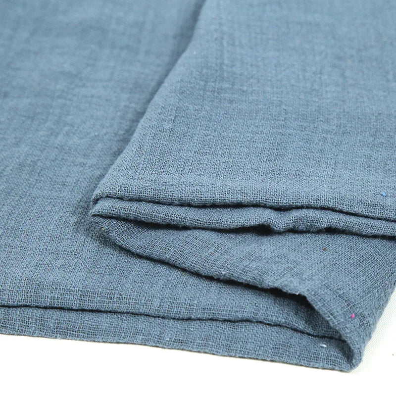 Soft Thin Linen Cotton Fabric