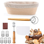 Banneton Bread Proofing Basket Set