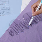 6pcs/set Quilting Ruler Free Motion Template Patchwork Ruler