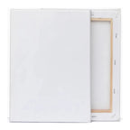 5pcs White Blank Square Artist Canvas