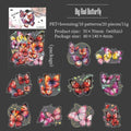 20Pcs Decorative Butterflies Scrapbook Paper