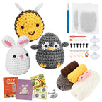 Beginner Crocheting Kit Wool Yarn