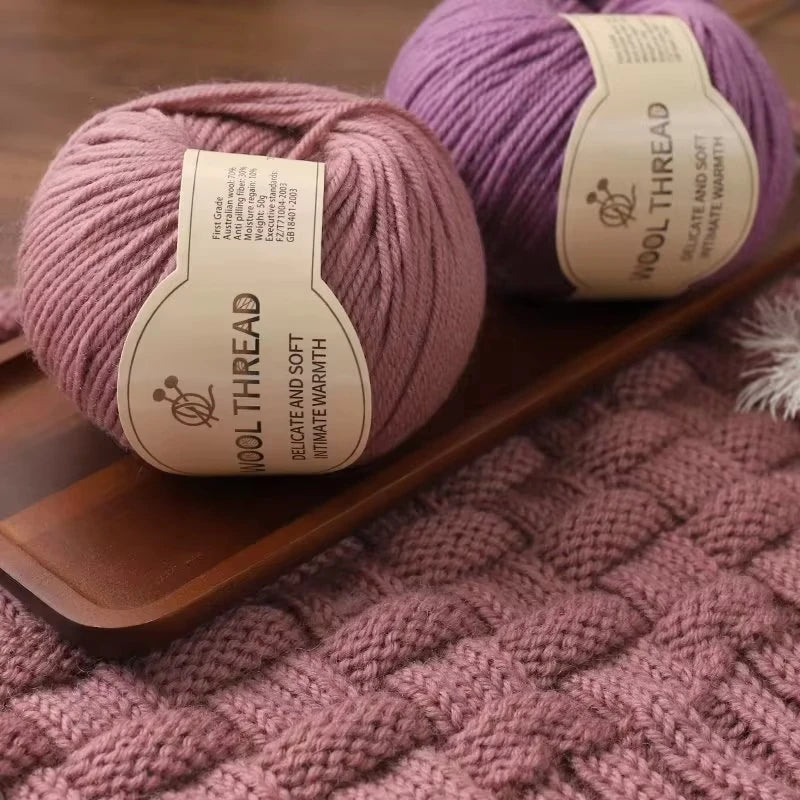 Medium Thick Wool Cashmere Yarn