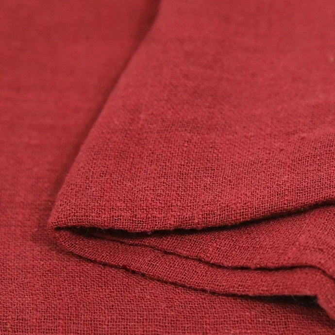 Soft Thin Linen Cotton Fabric