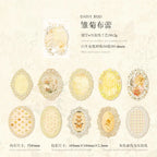 10pcs/lot Material Paper Lace Flower Dream Junk Journal Scrapbooking