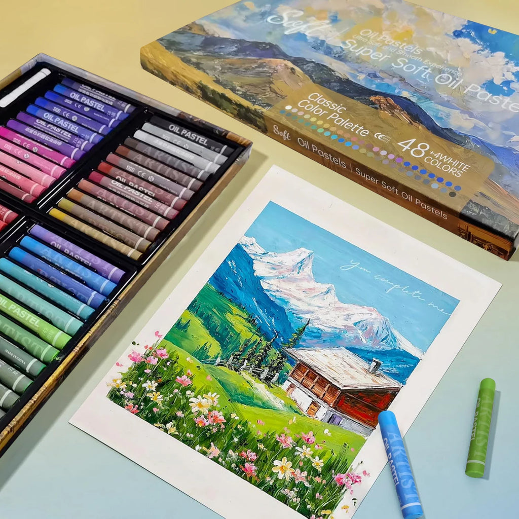 24-48 Colors Oil Pastels Set