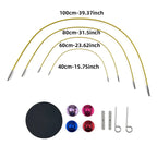 Aluminum Circular Knitting Needles Set Interchangeable