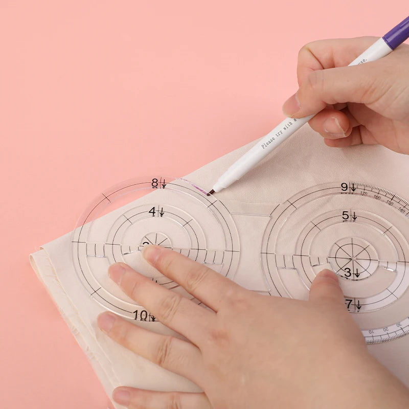 Acrylic Patchwork Ruler and Template Inches Quilting Tools