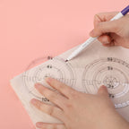 Acrylic Patchwork Ruler and Template Inches Quilting Tools