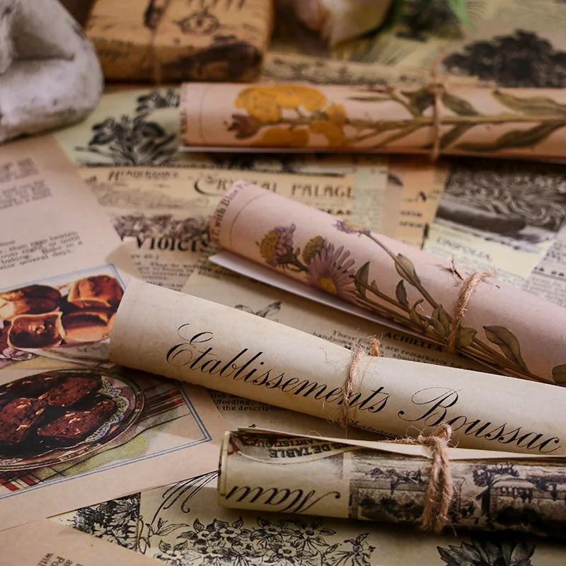 30 pcs/pack Vintage Large Decorative Scrapbooking