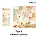 30 Pcs Scrapbooking Tissue Paper Onion Skin Kraft Paper