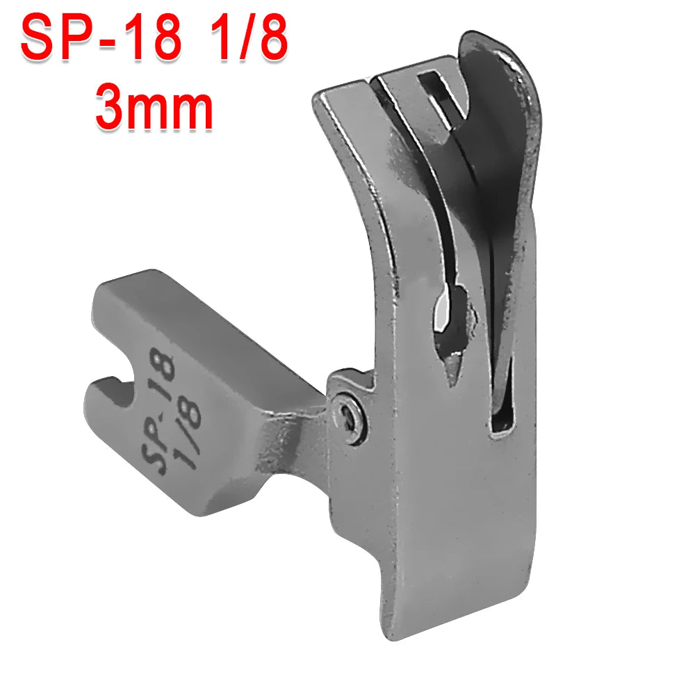 Steel Left / Right Edge Guide Presser Foot #SP-18 1/2 1/4 3/16 1/8 1/16