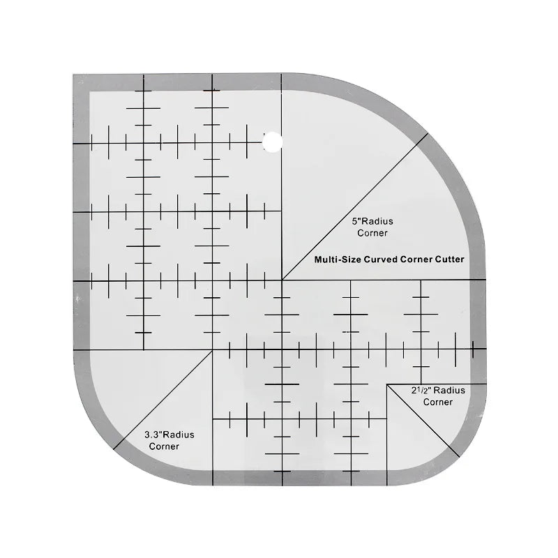 Curved Corner Cutter Ruler
