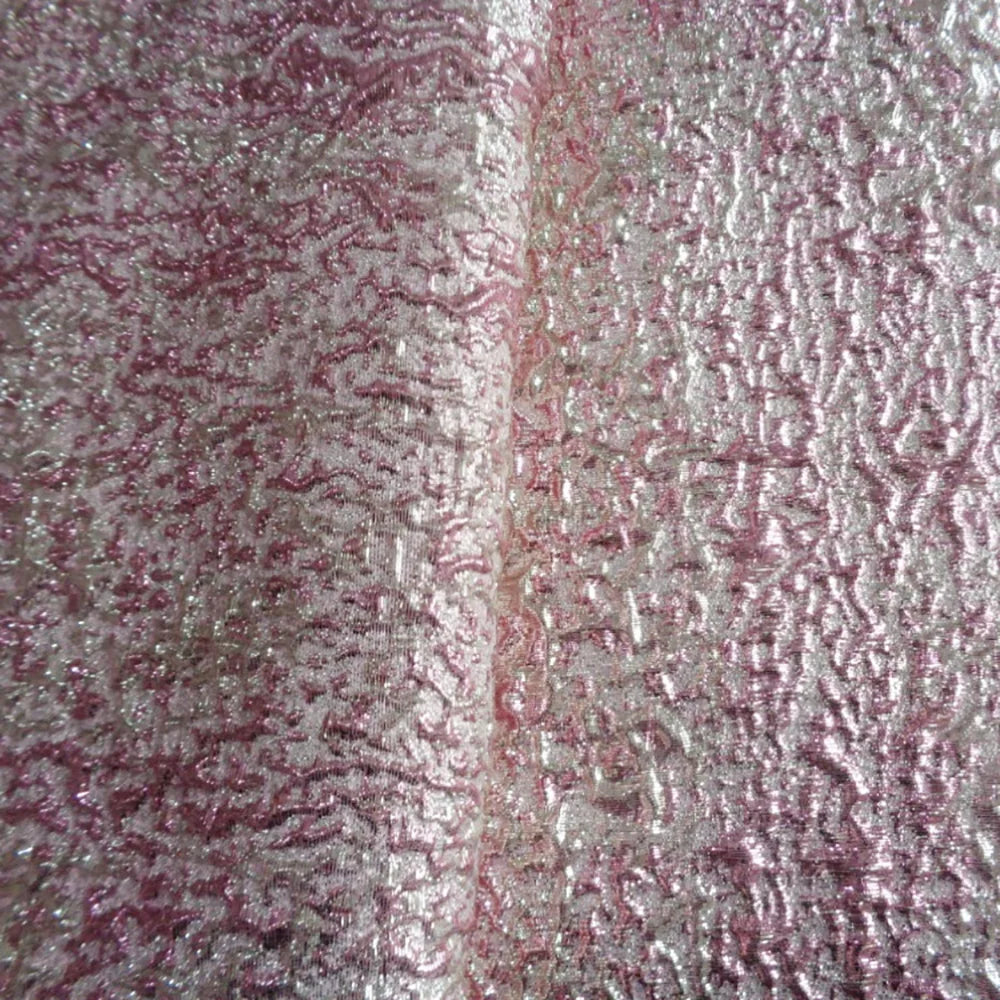 High-definition Gold and Silver Thread Brocade Jacquard Handmade Fabric