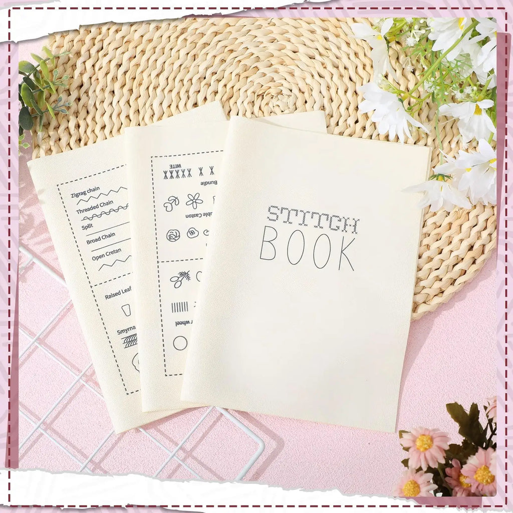Sewing Book, Enthusiasts & Beginners Embroidery Instructions Book